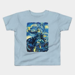 Dr. Otto Octavius Van Gogh Style Kids T-Shirt